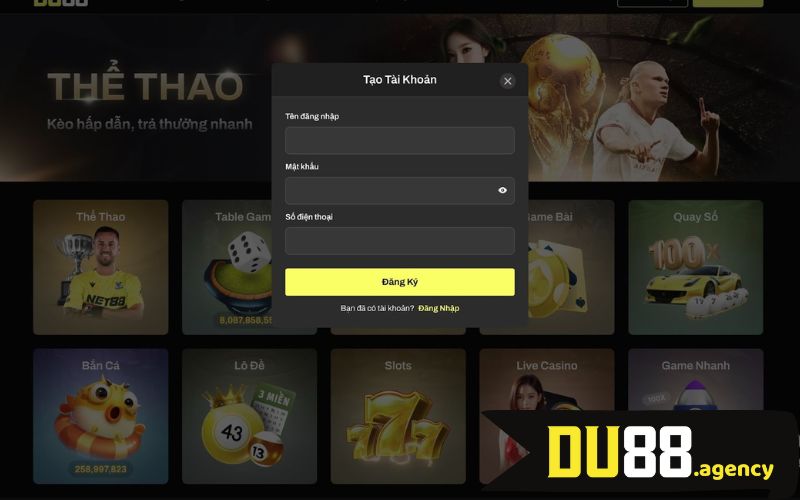 Hướng dẫn đăng nhập tài khoản DU88 hiệu quả Hướng dẫn đăng nhập tài khoản DU88 hiệu quả